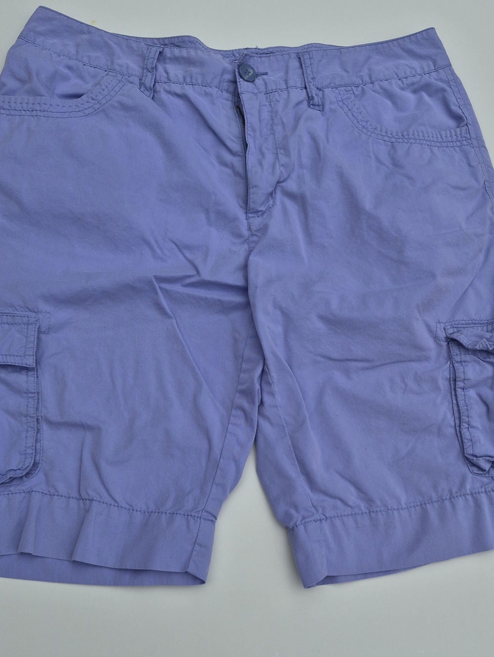 Caribbean Joe Lavender Cargo Shorts Size 12